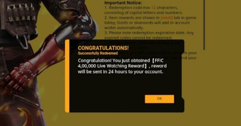 How to Get Free Fire November crystal gold silver token redeem code 2021