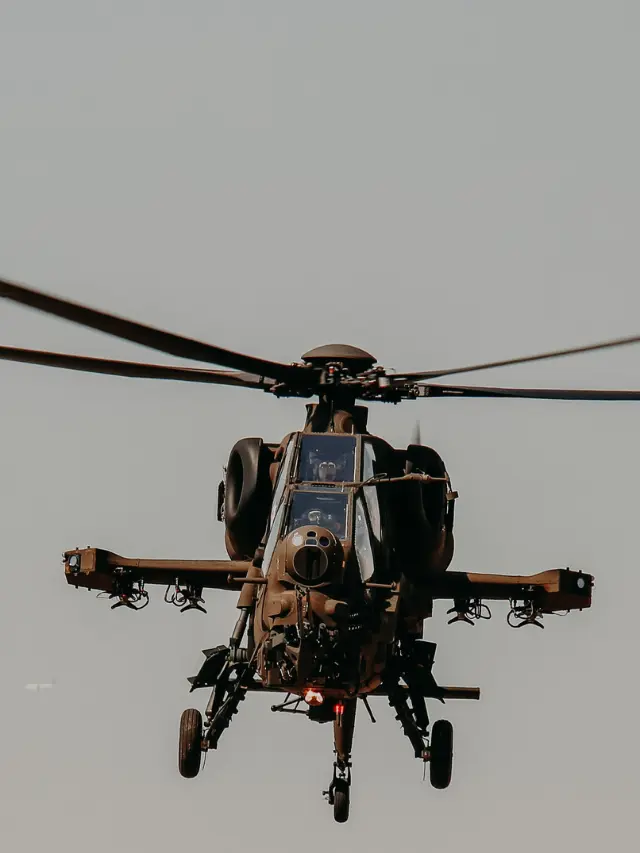 MILITARY HELICOPTER CRASHED