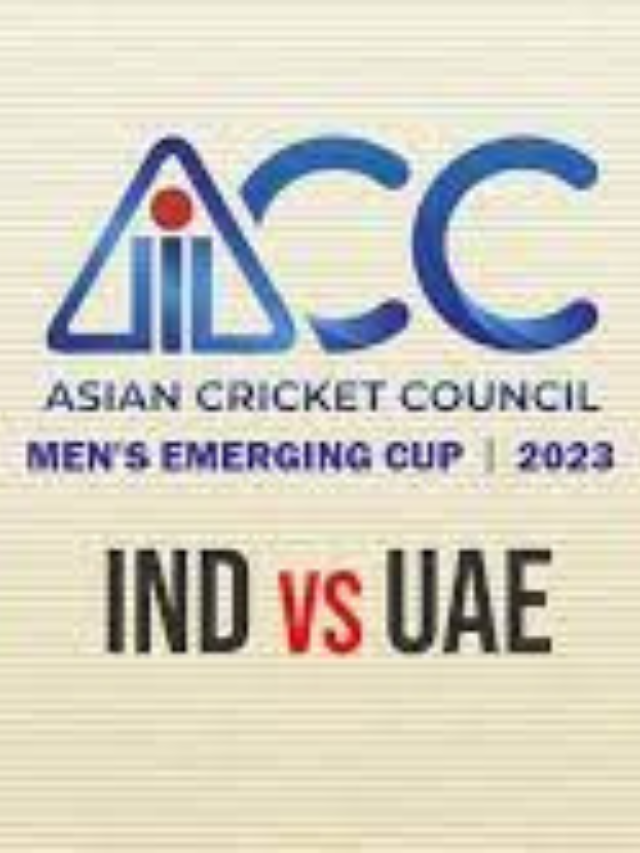 IND VS UAE