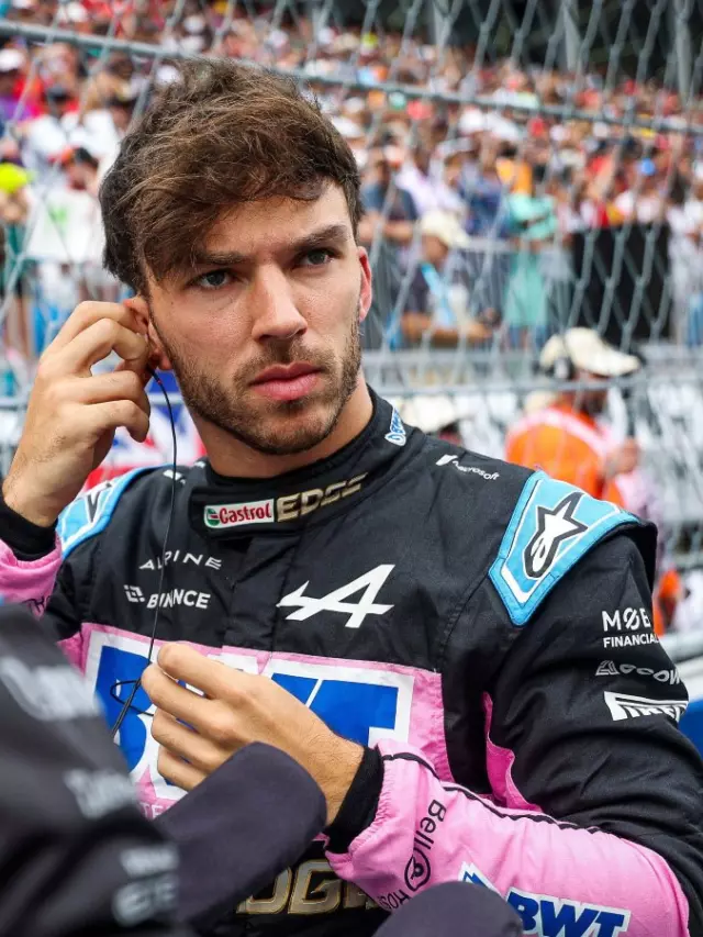 Pierre Gasly position in  Formula 1
