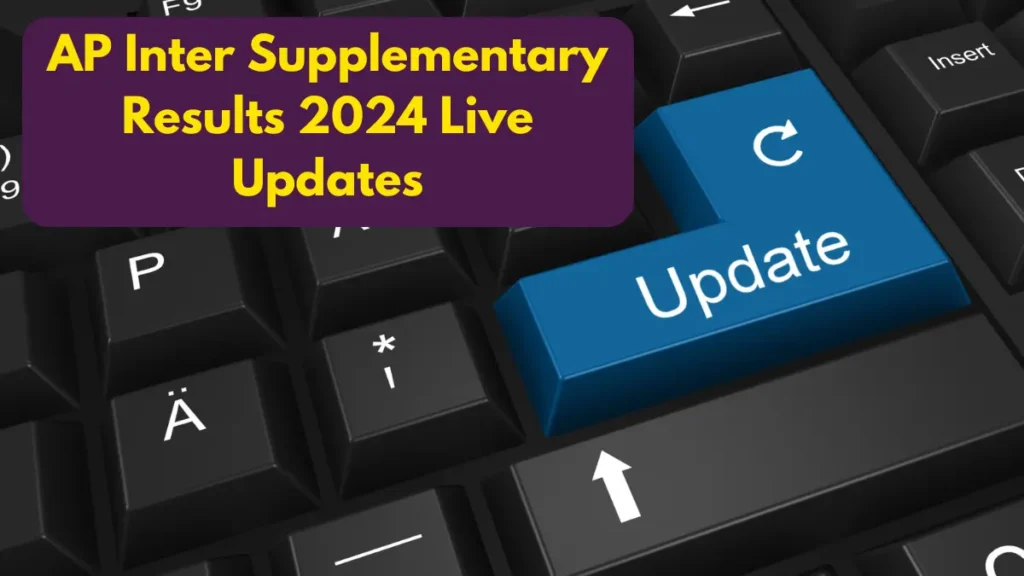 AP Inter Supplementary Results 2024 Live Updates