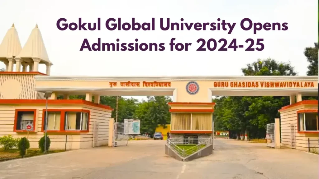 Gokul Global University Opens Admissions for 2024-25