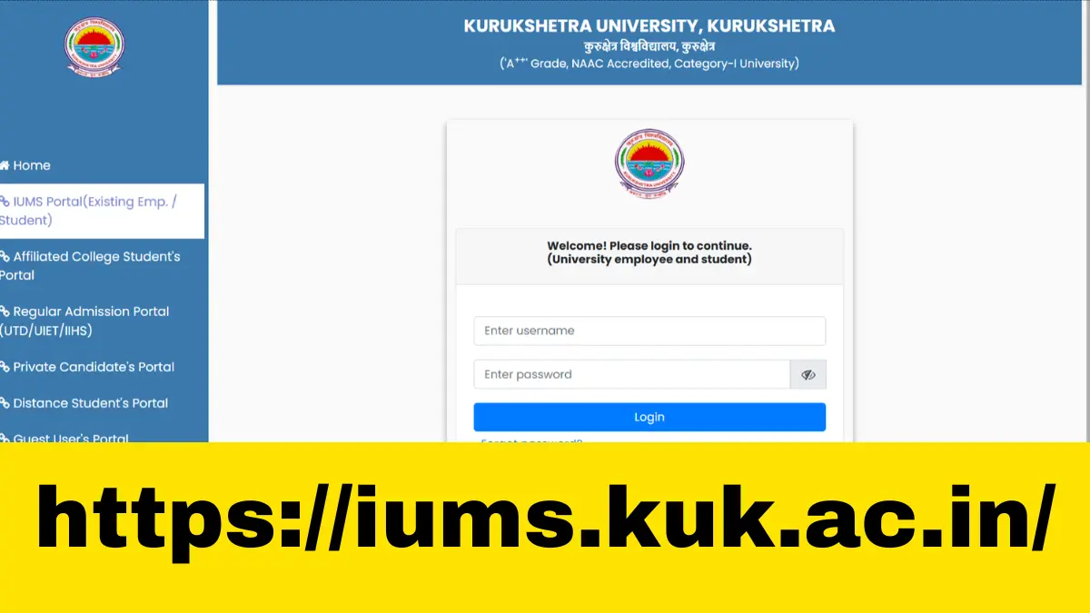 Apply Online for Kurukshetra University Admission Form 2024