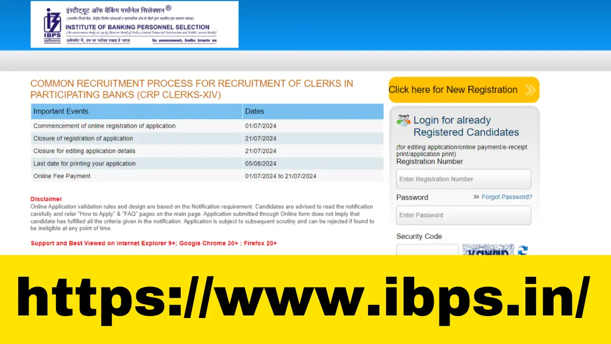 IBPS Clerk Recruitment 2024 Apply Now for 6128 Vacancies Eligibility, Dates & More!