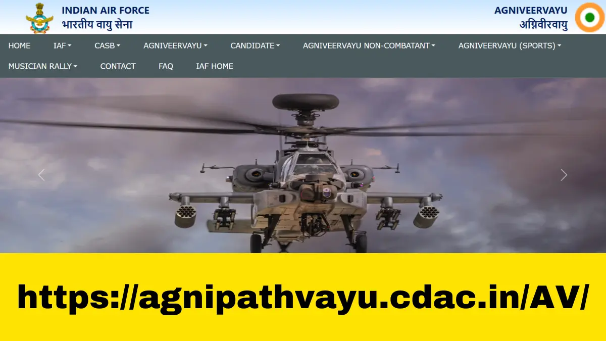 Indian Air Force Agniveer Vayu Intake 022025 Notification Released