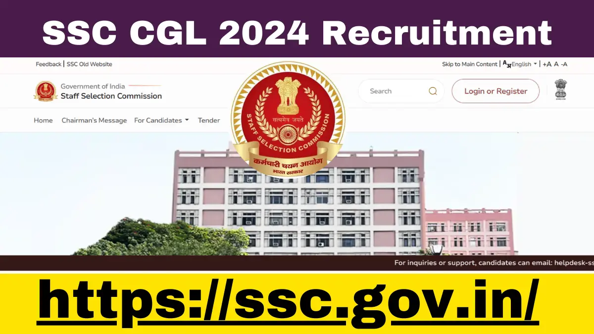SSC CGL 2024 Recruitment
