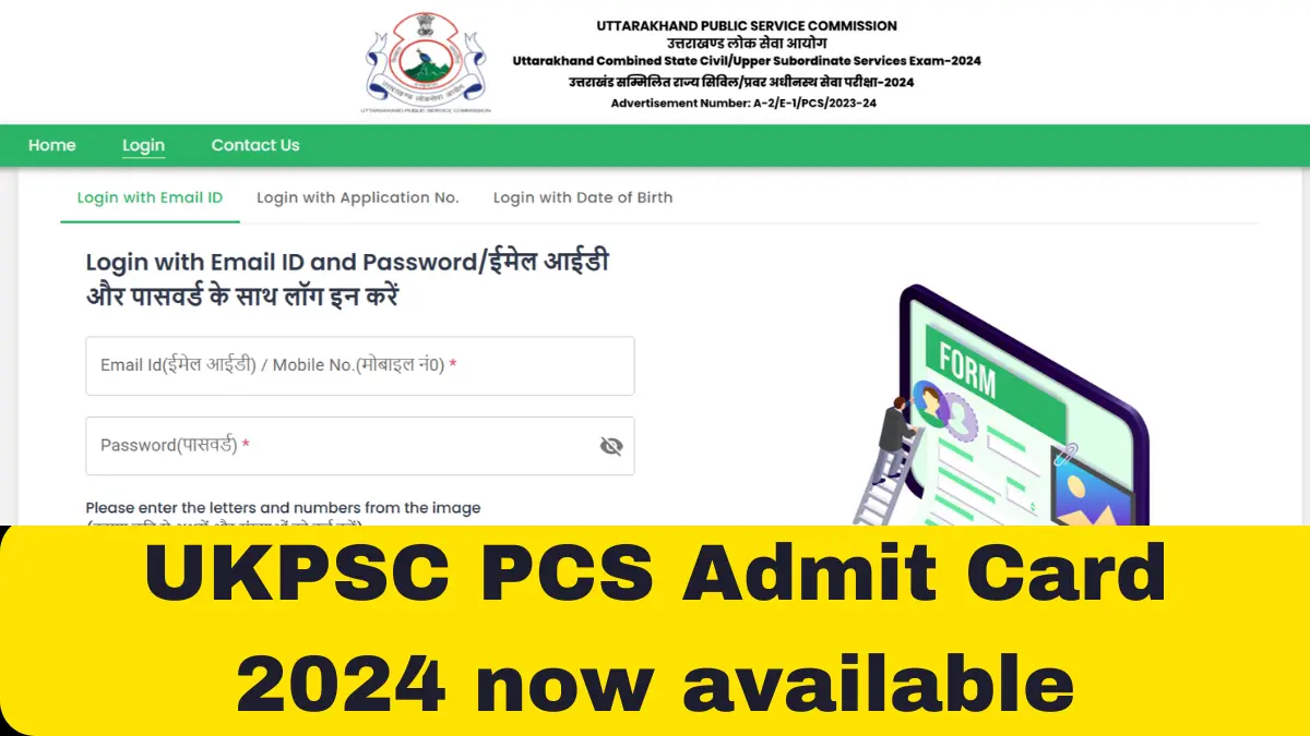 UKPSC PCS Admit Card 2024 Out at ukpsc.net.in Check Hall Ticket Download Link and Exam Timing