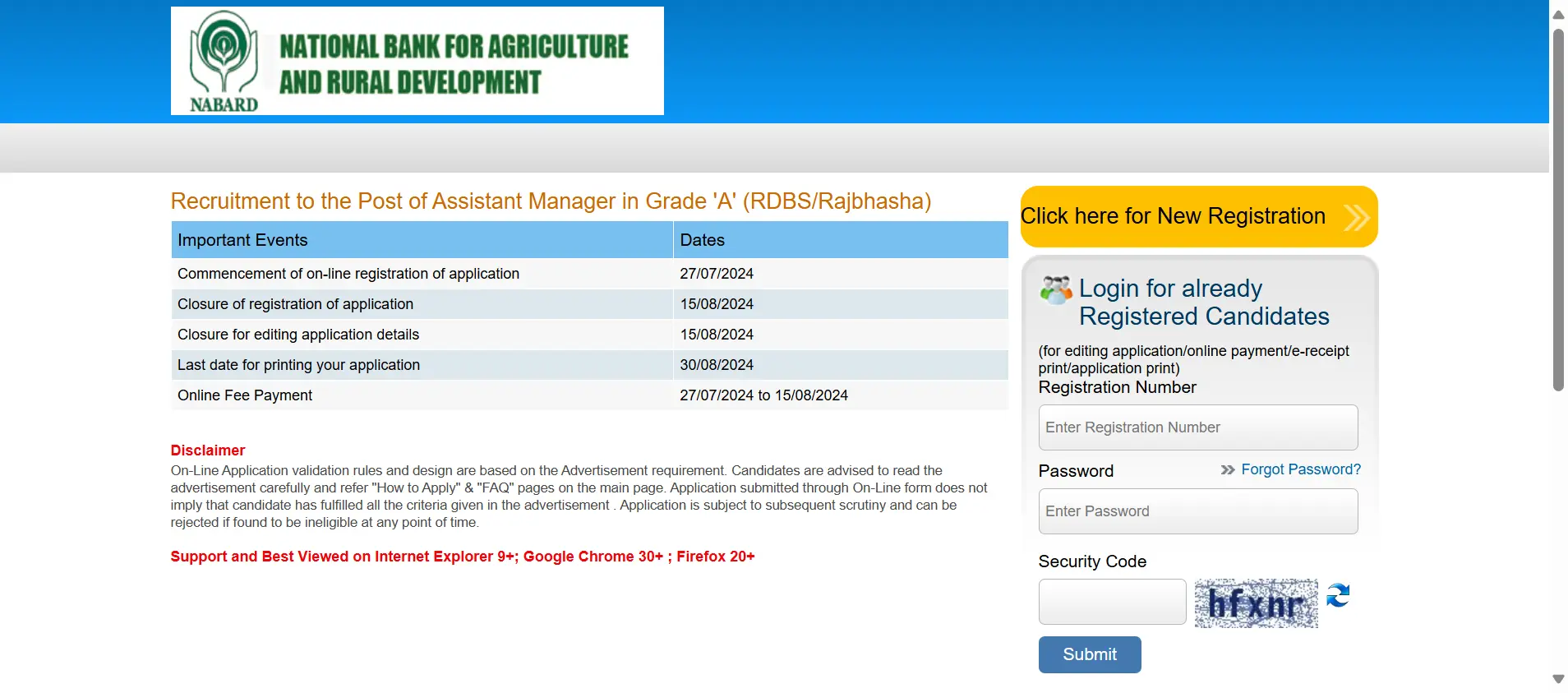 NABARD Assistant Manager 2024 Vacancies Revealed